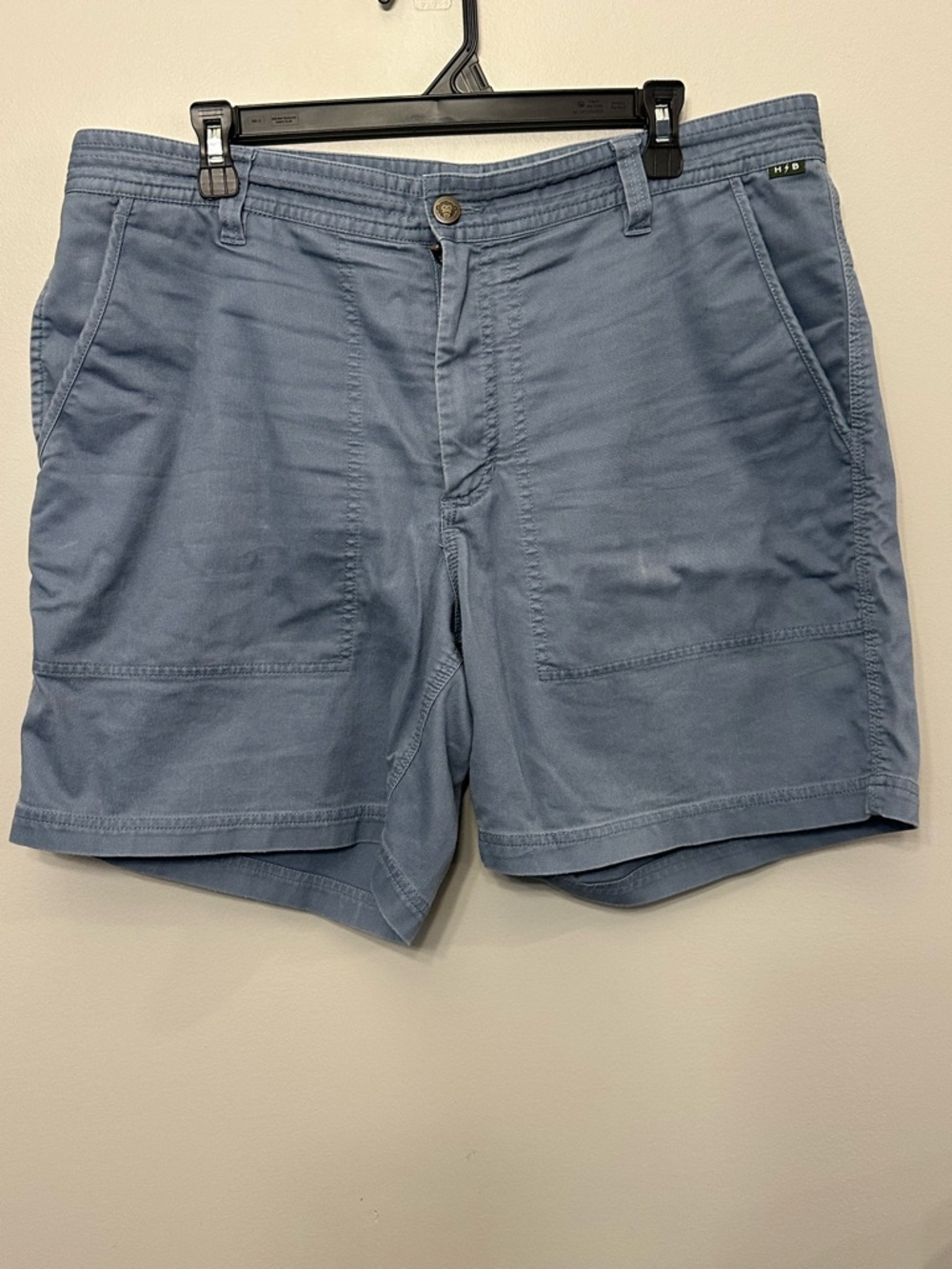 Howler Brothers Clarksville Walk Shorts 8" Blue Size 36